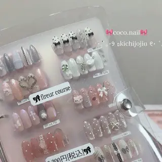 ネイル coco.nail/ y2k/ワンホンのネイルデザイン