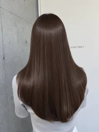 ロング カラー 🤎ブラウンカラー 専門店🍫ゆい🤎のヘアスタイル