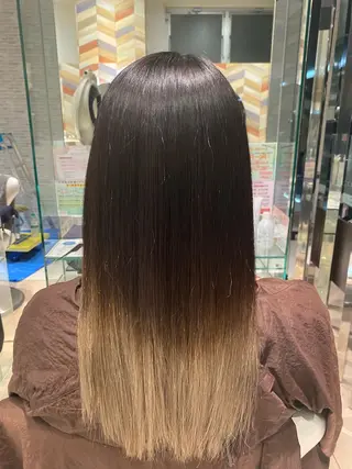 ロング 髪質改善・縮毛矯正 白根凌二のヘアスタイル