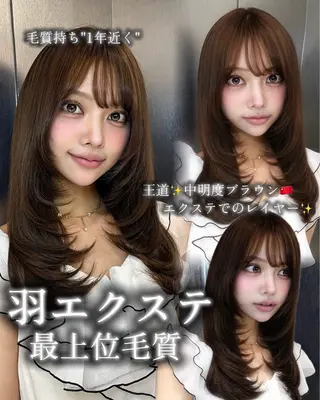セミロング 糸川 伸樹のヘアスタイル