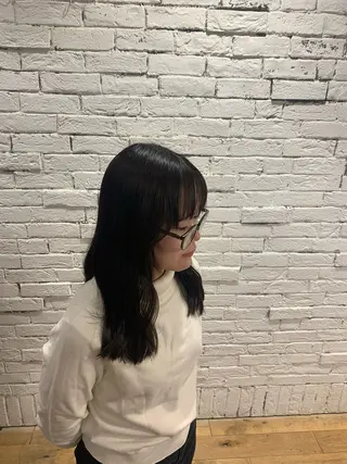 カラー まつしま にこのヘアスタイル