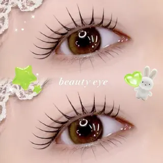 マツエク・マツパ ♪MIYABI🌸 新宿研修のマツエク・マツパデザイン