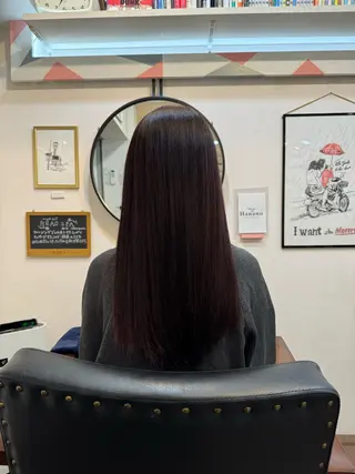 ロング カラー 黒澤 寛斗のヘアスタイル