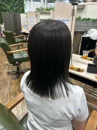 セミロング 遠山 大智のヘアスタイル