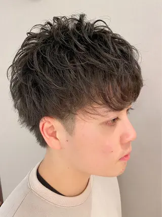 メンズ 梅田茶屋町メンズ 専門美容師 山元一平のヘアスタイル
