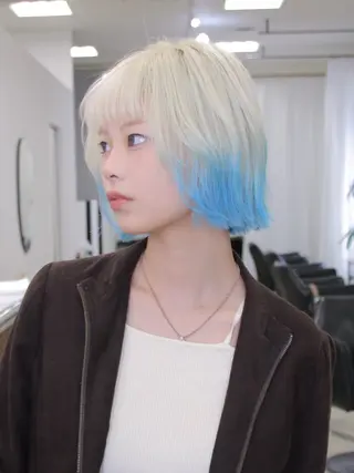 ショート カラー i'll 未空のヘアスタイル