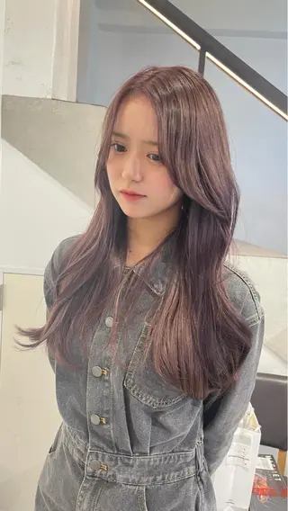 ロング 韓国ヘアメンズ・レデ ィース特化ミクのヘアスタイル