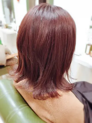ミディアム カラー ★BELLKA関口 聡★のヘアスタイル