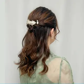 ヘアアレンジ 川崎ヘアメイク🪞 CHATEAUのヘアスタイル