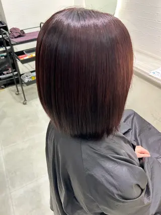 カラー 加藤大輔/浦和/ ブリーチなし艶カラーのヘアスタイル