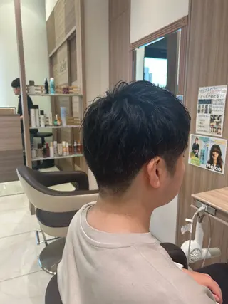 ショート メンズ モデル募集中 松原京のヘアスタイル