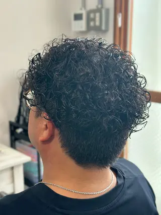 パーマ メンズ Snalyメンズ特化 スエハラのヘアスタイル