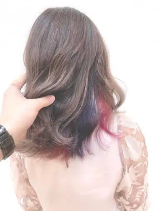 セミロング 吉田 典弘のヘアスタイル