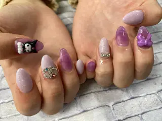 ネイル Mana ·͜· ❤︎のネイルデザイン