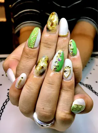 ネイル nailist cocoのネイルデザイン