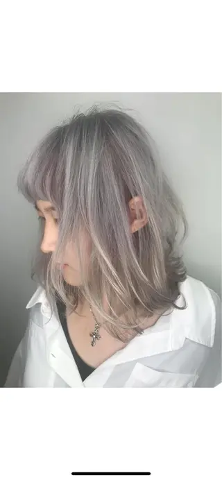 ミディアム 美髪矯正/髪質改善 toshinariのヘアスタイル