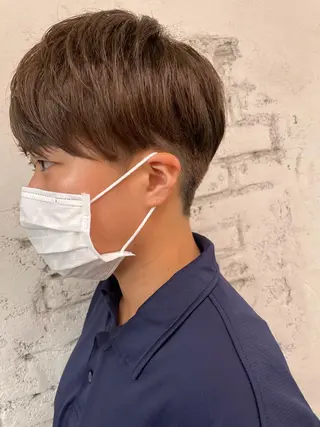 ショート 柳内 崚平のヘアスタイル
