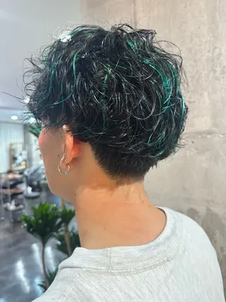 ショート カラー メンズ メンズ指名率NO1✨ 小松唯歩のヘアスタイル