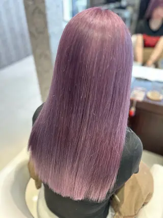 ロング カラー EARTH 市野のヘアスタイル