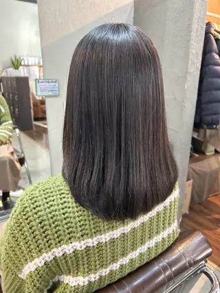 ミディアム 桜田 修未のヘアスタイル