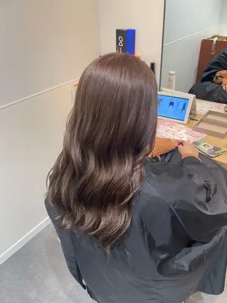 ロング PooL ♥ かたやま ひなこのヘアスタイル