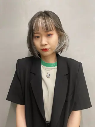 ショート カラー センスをお届けします 大谷将生infpのヘアスタイル