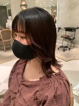 セミロング Takahashi Yuriのヘアスタイル