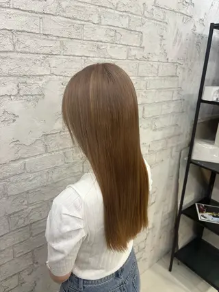ロング 韓国レイヤー/ブリ ーチ🩶Momo🩶のヘアスタイル