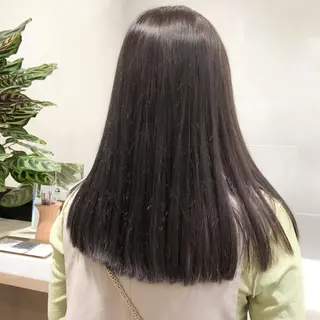 ミディアム カラー メンズ 艶透明感カラー/ ルーズパーマ/田中のヘアスタイル