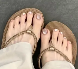 ネイル H3 Nail Tsuki🦋💙のネイルデザイン