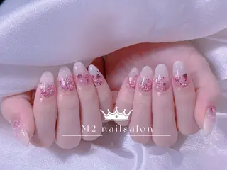 ネイル 長さだし専門店 M2　rikaのネイルデザイン