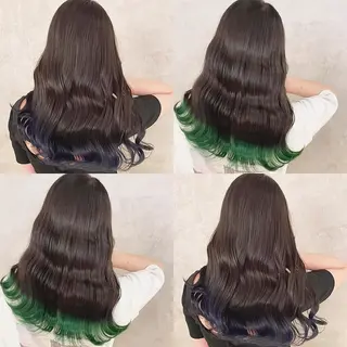 カラー 渋谷:インナーカラー /🍒エリカ🍒のヘアスタイル
