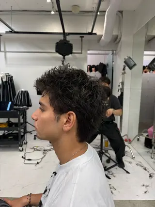 パーマ メンズ fifth 清水睦月のヘアスタイル