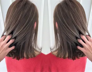 ミディアム カラー 【eimee】 店長✂️TAKUMAのヘアスタイル
