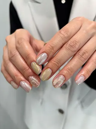 ネイル kanell⭐︎ ニュアンスネイルのネイルデザイン