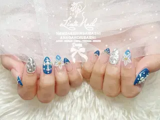 セミロング Linanail Nambaのネイルデザイン
