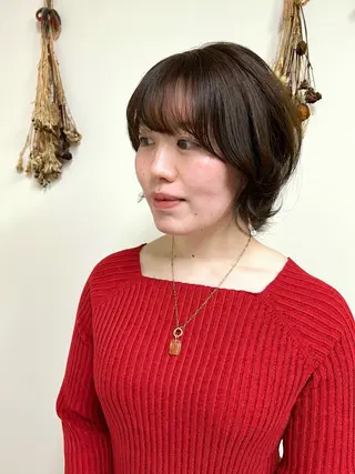 ショート たけなか ゆいのヘアスタイル