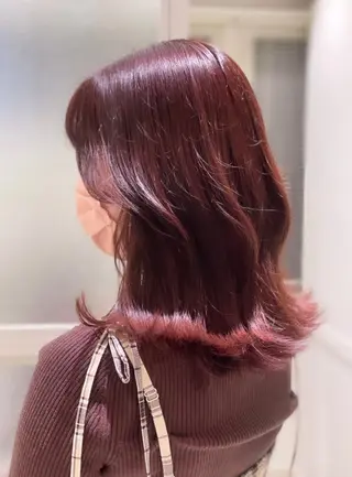 ミディアム Yuka ∥ 深層筋 ×睡眠改善ヘッドスパのヘアスタイル