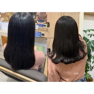 セミロング ハイレート🤍🫧 池田のヘアスタイル