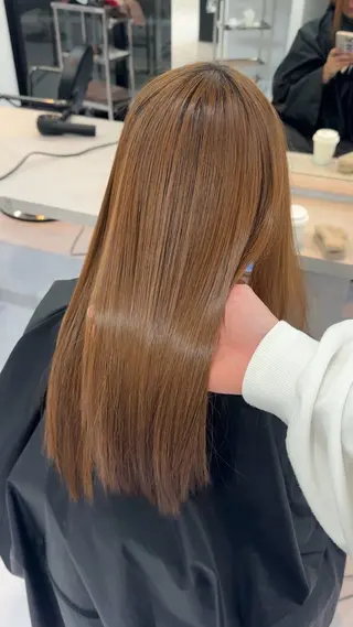ロング Rita/髪質改善/ ブリーチなしWカラーのヘアスタイル