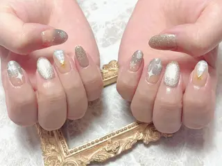 ネイル マジック ミラーのネイルデザイン