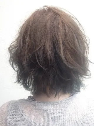 ショート カラー 浅川 実行のヘアスタイル