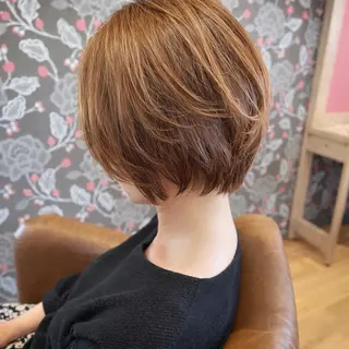 ショート カラー 北九州美容室 🕊️わかな✂︎のヘアスタイル
