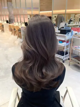 ロング カラー 🍑韓国風レイヤー 🍑莉子のヘアスタイル