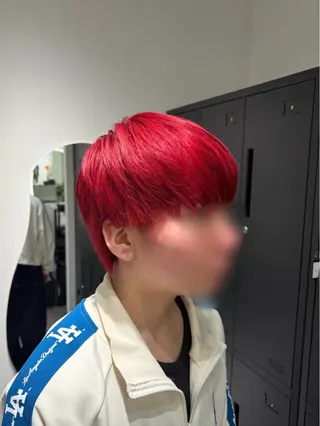 カラー メンズ limitみづき🌙 レイヤーカットのヘアスタイル