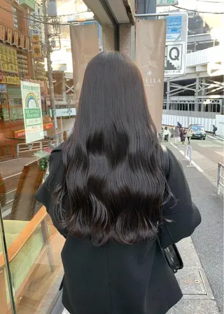 ロング カラー 矢野 晃平のヘアスタイル