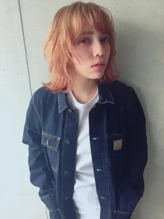ショート ミディアム カラー パーマ ヘアアレンジ 🌈髪質改善🉐割✨ 🌻“ever”🌻のヘアスタイル