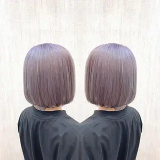 ショート カラー 店長✨レイヤー✖️ 髪質改善✖️韓国ヘアのヘアスタイル