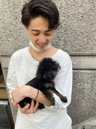 ショート カラー パーマ ヘアアレンジ メンズ ちこ .のヘアスタイル