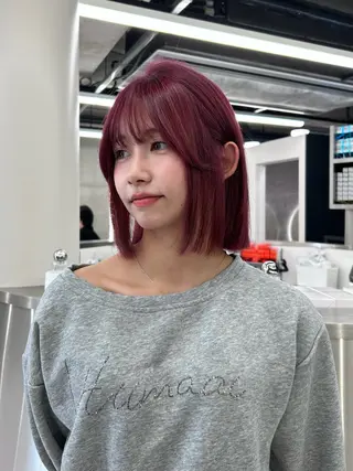 ショート カラー カラー/エクステ 🤍ルナのヘアスタイル